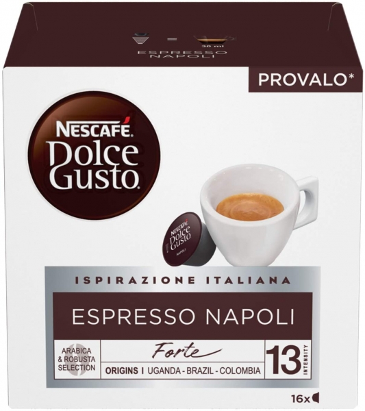 270 capsules originales de café Nescafé Dolce Gusto Espresso NAPOLI  - Img 1