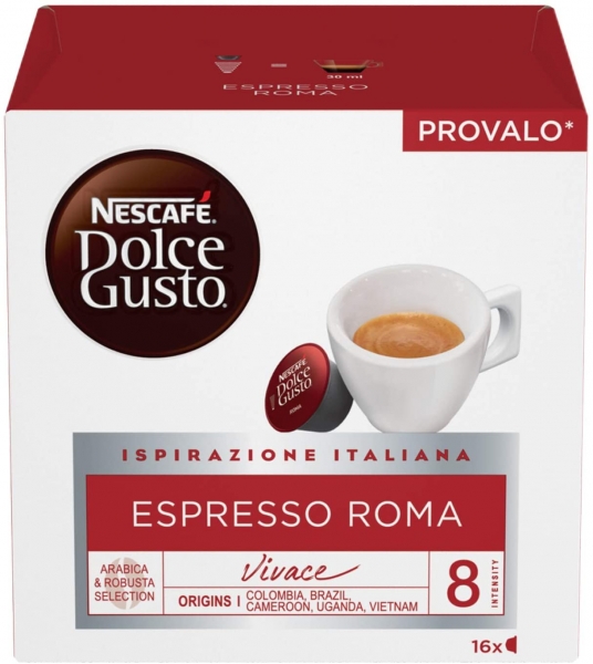 270 capsules originales de café Nescafé Dolce Gusto Espresso ROMA  - Img 1