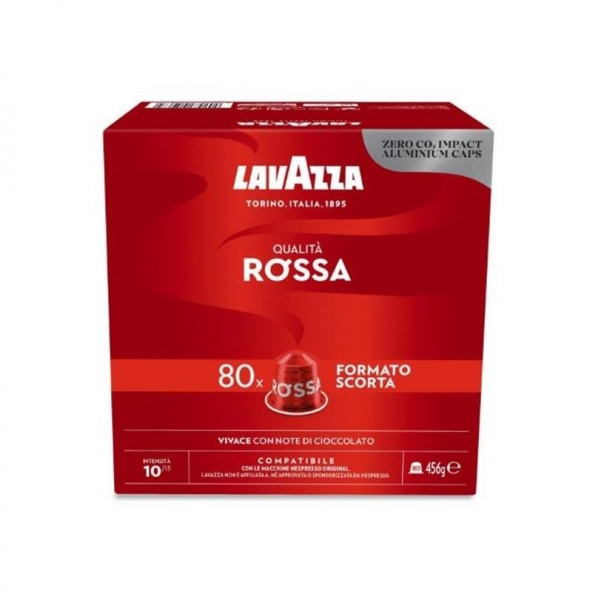 240 capsules café Lavazza QUALITA ROSSA  aluminium compatibles  NESPRESSO - Img 1